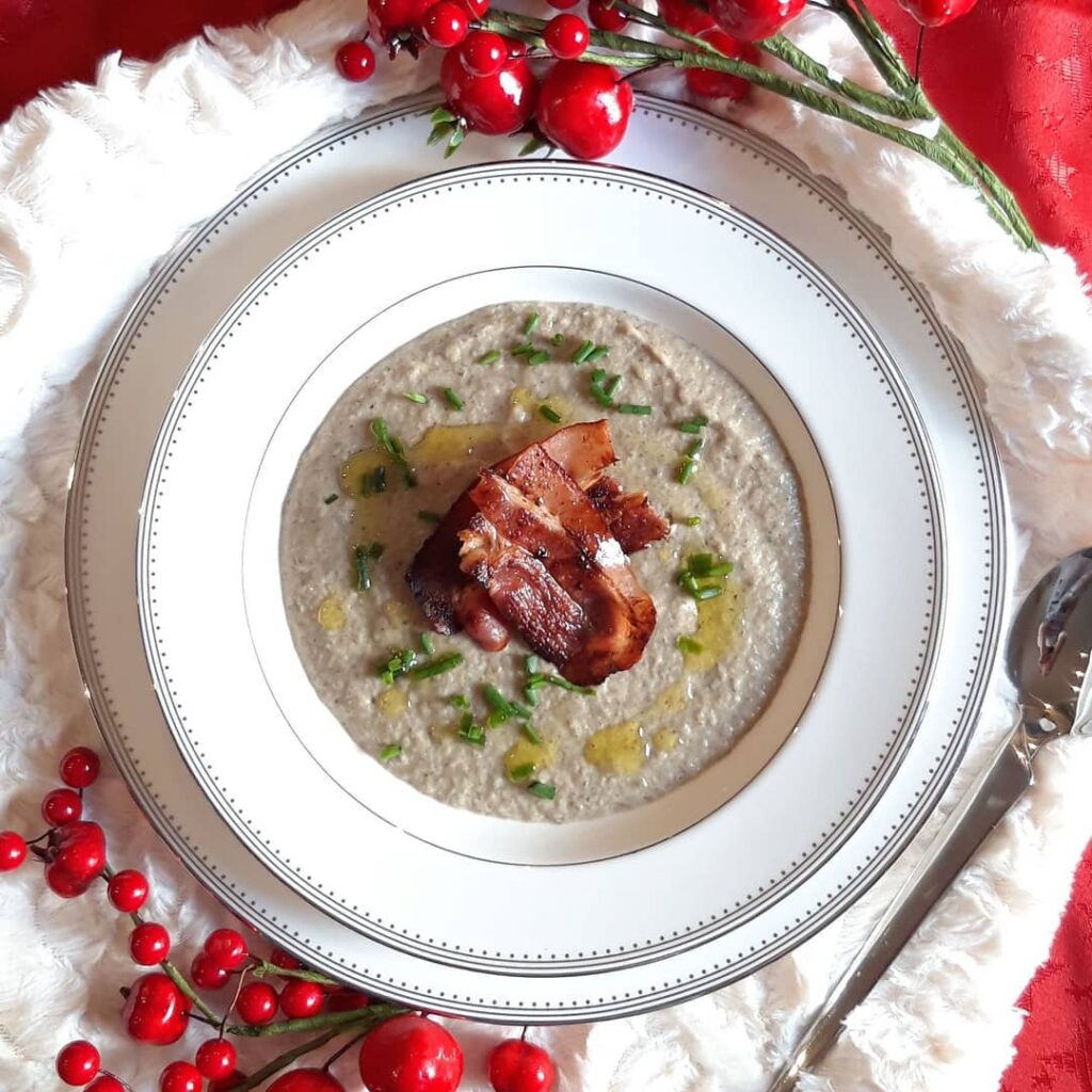 Creamy Mushroom Veloute Soup Recipe