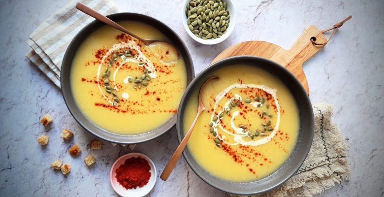 Veloute vegetable Soup with Winter Vegetables Recipe - A Cozy and Nutrient-Packed Winter Warmer