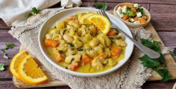 Gigantes - Giant Beans with Celery and Orange