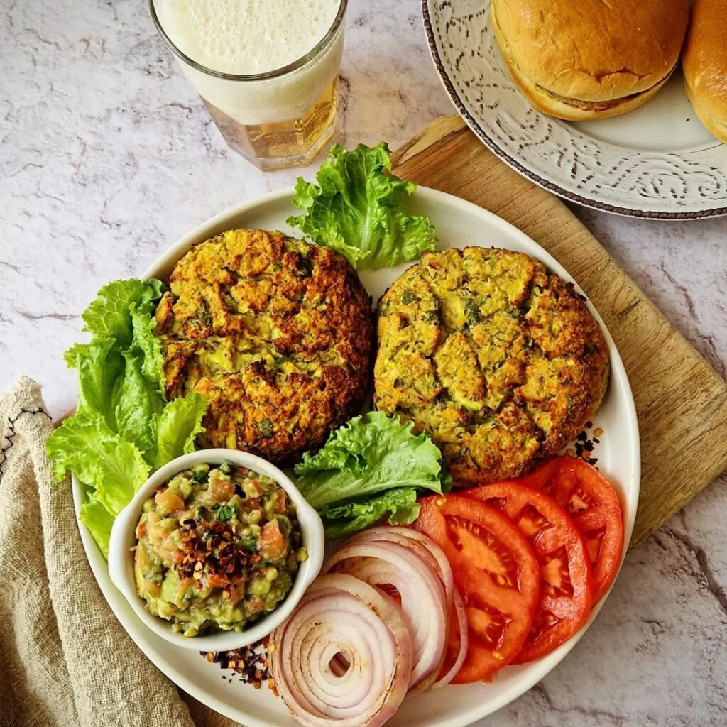 Burger with white bean burgers Recipe 2 Burger with white bean burgers Recipe