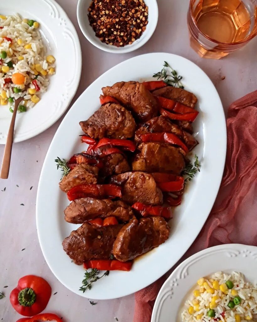 Delicious Pork Tenderloin with Peppers Recipe 1 Delicious Pork Tenderloin with Peppers Recipe