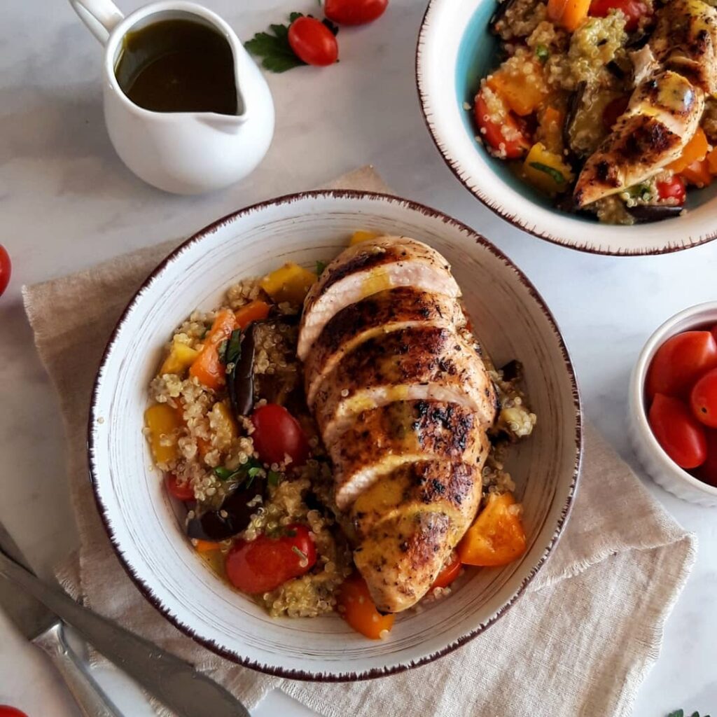 Delicious Chicken Saute with Quinoa and Vegetables Recipe | Easy & Healthy Meal 1 Chicken Saute with Quinoa and Vegetables Recipe
